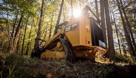 mini track loader land clearing|wheel loaders for land clearing.